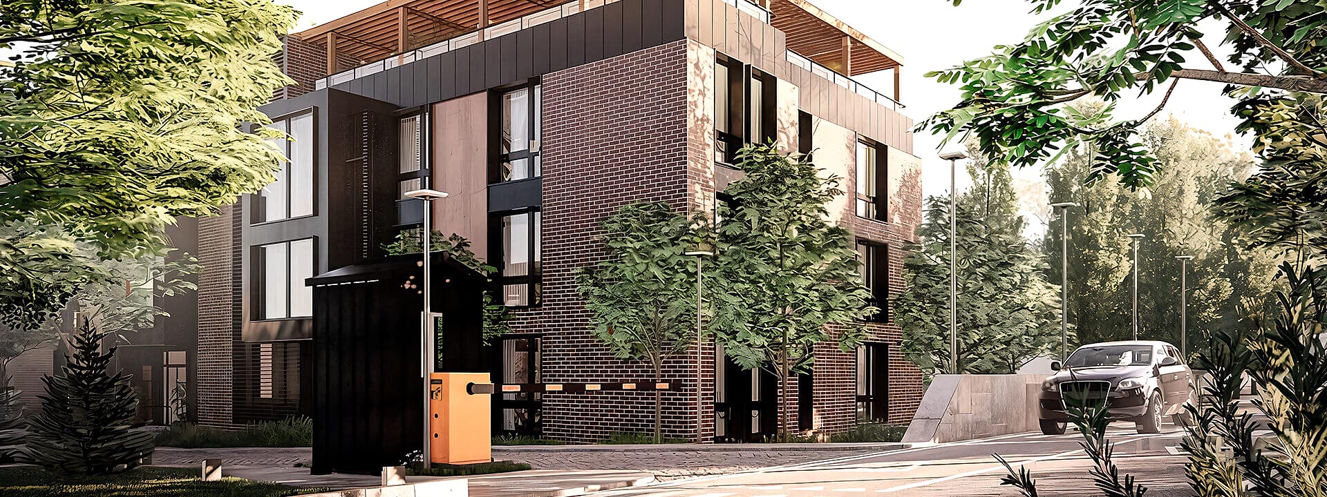 ЖК Aras Residence оконные системы из профиля серии Smart Thermo ЖК Aras Residence оконные системы из профиля серии Smart Thermo